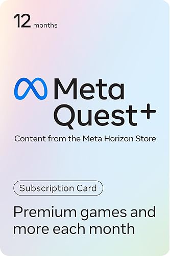 Meta Quest+ 12 Month Gift Card