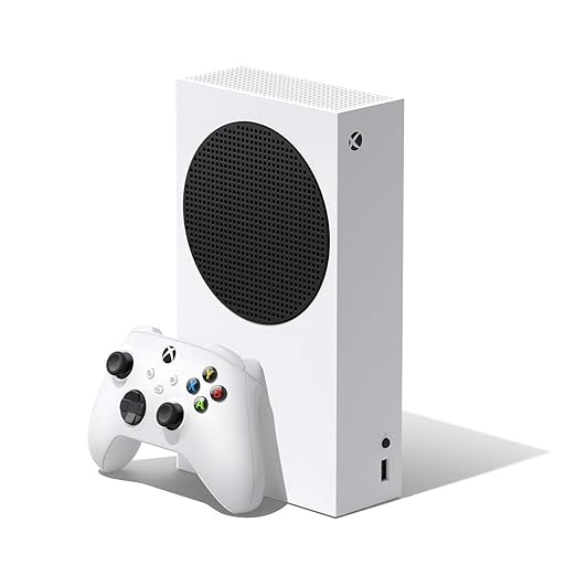 Microsoft Xbox Series S 512GB SSD Console - Includes Xbox Wireless Controller - Up to 120 frames per second - 10GB RAM 512GB SSD - Experience high dynamic range - Xbox Velocity Architecture